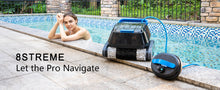 Load image into Gallery viewer, 8streme Black Pearl Ultra Robotic Pool Cleaner Promo Picture