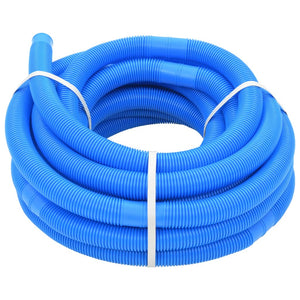 Pool Hose with Clamps Blue 10