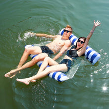 Load image into Gallery viewer, Double Floating Bed Inflatable for Adults Portable Water Hammock