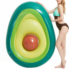 Load image into Gallery viewer, Inflatable Avocado Pool Float Pool Swimming Float Swimming Ring Pool
