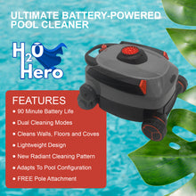 Load image into Gallery viewer, 8streme H2O Hero Robotic Pool Cleaner
