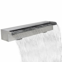 Load image into Gallery viewer, Rectangular Waterfall Pool Fountain Stainless Steel Photo 7