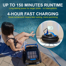 Load image into Gallery viewer, 8streme Black Pearl Ultra - Battery Powered Robotic Pool Cleaner