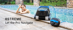 8streme Black Pearl Ultra Robotic Pool Cleaner Promo Picture