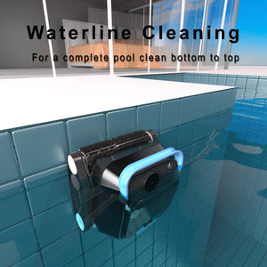 Black Pearl Ultra Robotic Pool Cleaner Waterline Cleaning NYC Pool Supplies
