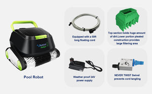 Nu Cobalt Intelligent Robotic Pool Cleaner