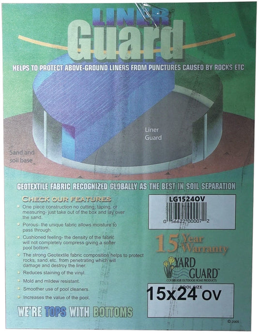 15' x 24' Oval Premium Floor Padding | LG1524OV - NYC Pool Supplies
