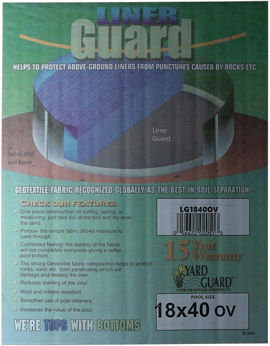 18' x 40' Oval Premium Floor Padding | LG1840OV - NYC Pool Supplies