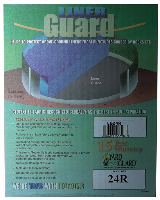 24' Round Premium Floor Padding | LG24R - NYC Pool Supplies