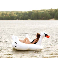 Load image into Gallery viewer, Swimline Original Giant Swan Ride-On Pool Float | 90621