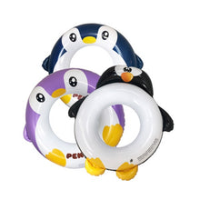 Load image into Gallery viewer, Inflatable Pool Tube for Kids 3 Packs Penguin Swim Ring Pool Floats