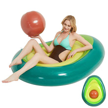 Load image into Gallery viewer, Inflatable Avocado Pool Float Pool Swimming Float Swimming Ring Pool