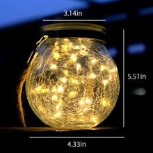 Load image into Gallery viewer, Outdoor Solar Bottle Light - Size Chart