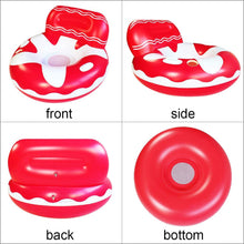 Load image into Gallery viewer, Inflatable Pool Float Pool Lounger Float Swimming Chair Lounger