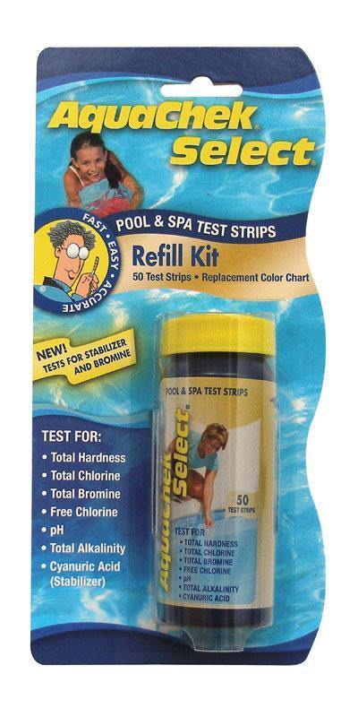JED AquaCheck Select  Pool Maintenance Kits - 50 strip - NYC Pool Supplies