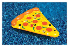 Load image into Gallery viewer, Swimline Inflatable Pool Pizza Float in Pool