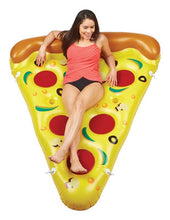 Load image into Gallery viewer, Swimline Inflatable Pool Pizza Float Promo Picture 3
