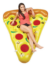 Load image into Gallery viewer, Swimline Inflatable Pool Pizza Float Promo Picture 3