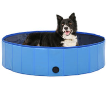 Load image into Gallery viewer, Foldable Dog Swimming Pool - Blue