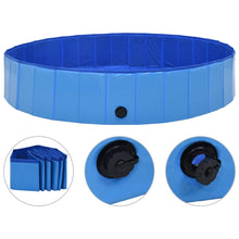 Load image into Gallery viewer, Foldable Dog Swimming Pool  - Blue Photo 2