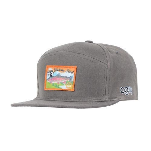Gone Fishing Snapback - Gray 2