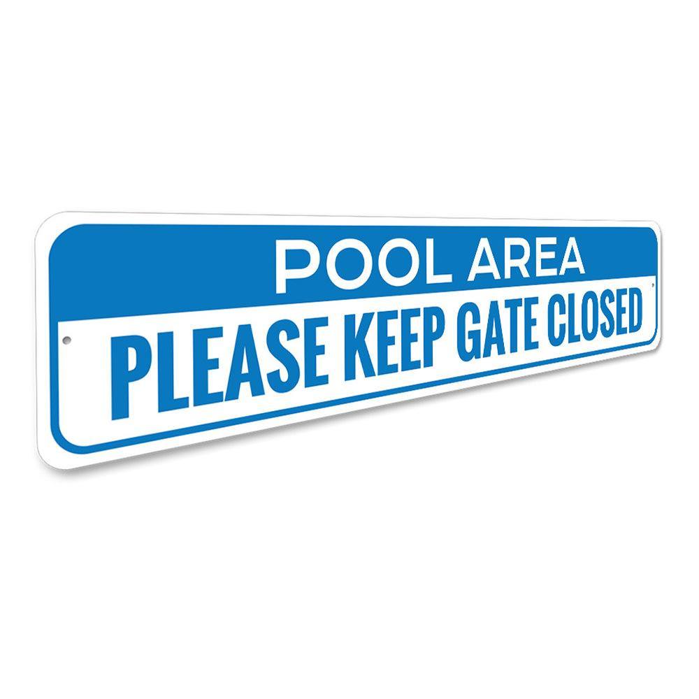 Active Pool Sign Pool Area Sign - Clear Guidelines for Poolside Safety – NYC Pool Supplies