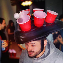 Load image into Gallery viewer, Inflatable Beer Pong Hat - NYC Pool Supplies