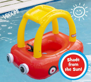 Little Tikes Cozy Coupe Inflatable Raft Shade from the Sun