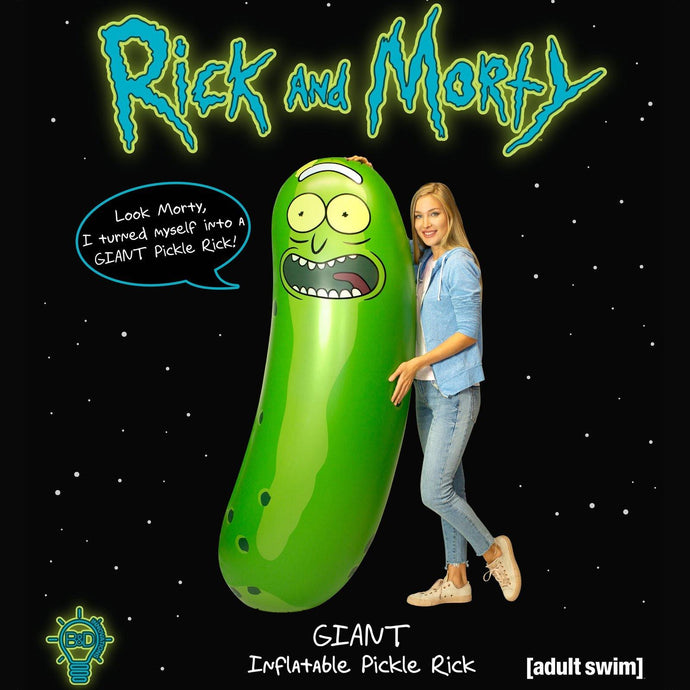 Giant Inflatable Pickle Rick