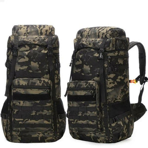 Waterproof Outdoor Camping 70L Military Backpack Camouflage Main Photo