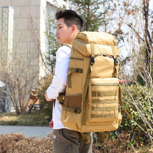 Load image into Gallery viewer, Waterproof Outdoor Camping 70L Military Backpack Promo Picture 2